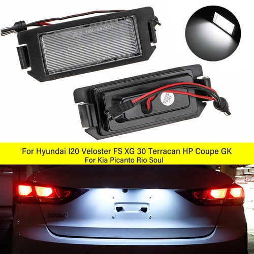 License number plate lights - plate,