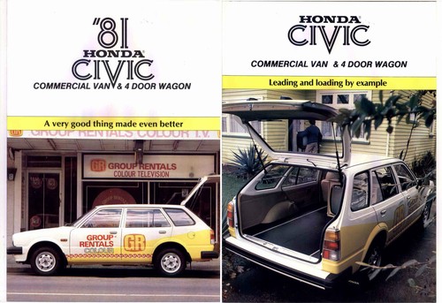 Two 1981 honda 2nd - two,