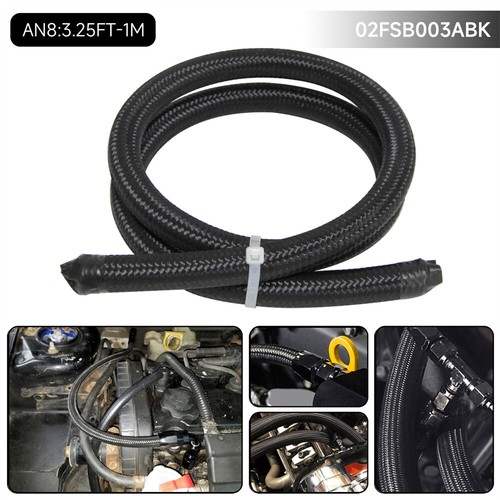 3ft an8 nylon stainless - 1m,
