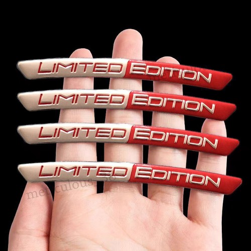 4pcs limited edition - limited, logo